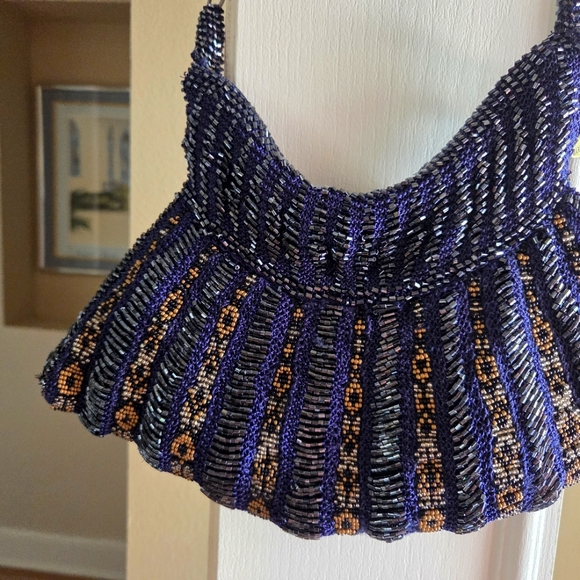 MARY FRANCES Vintage Beaded Purse - Picture 2 of 10